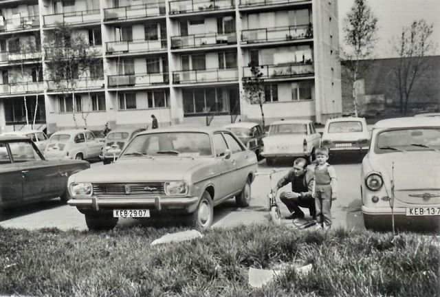 Všedný deň na sídlisku